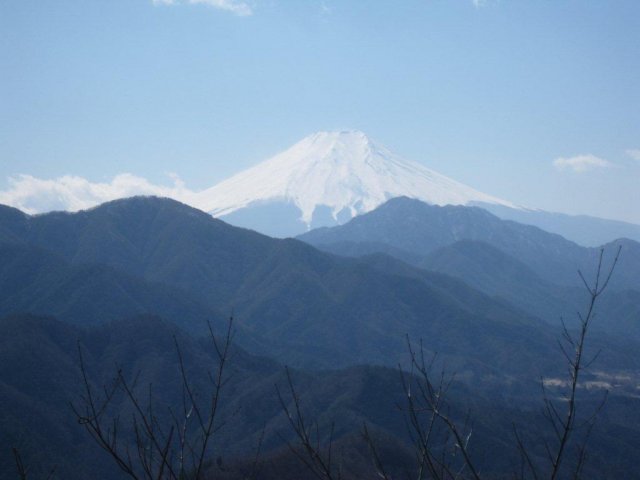 秀麗富嶽十二景　高畑山～倉岳山