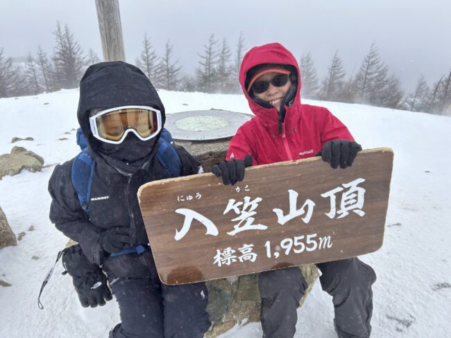 〈はじめての雪山〉冬の入笠山
