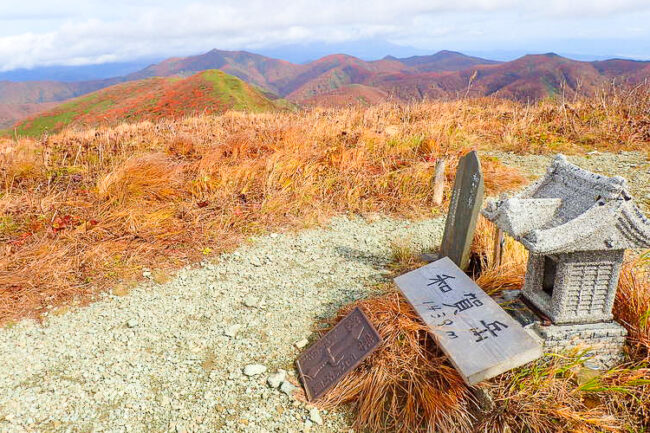 和賀岳ピストン登頂　
