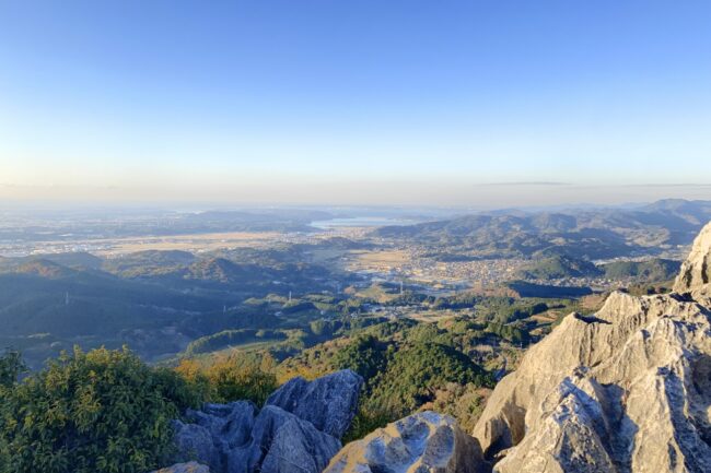 浜松の岩峰・立須峰と三岳山＆兎荷山